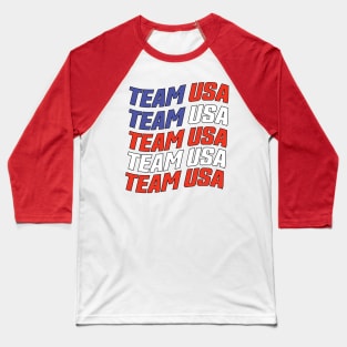 USA FLAG Baseball T-Shirt